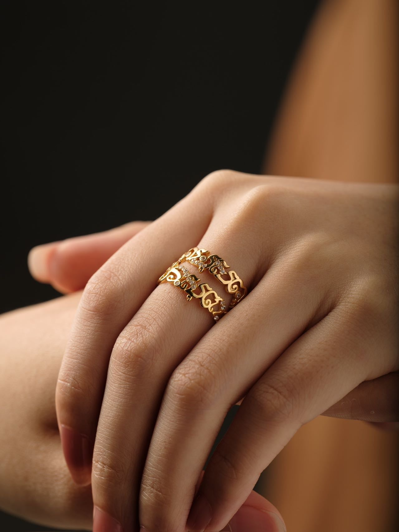 Navaharakun Mantra Ring | Nine Sacred Syllables